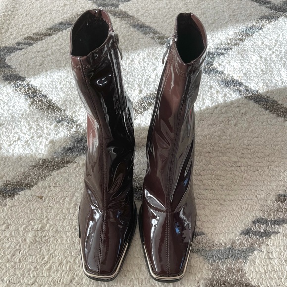 Brown Booties - Picture 1 of 4